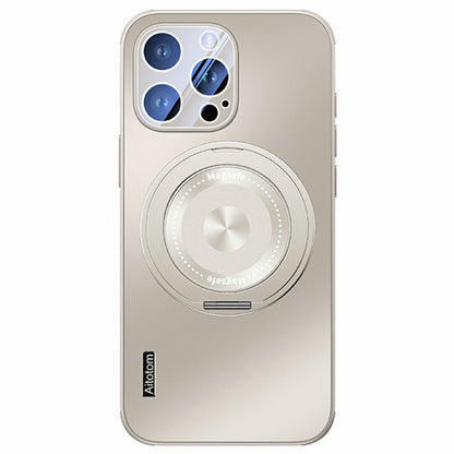 For iPhone 14 Pro Case Compatible with MagSafe Kickstand TPU+PC Heat Dissipation Phone Cover