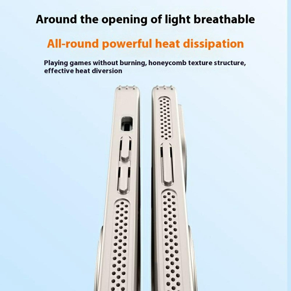 For iPhone 14 Pro Case Compatible with MagSafe Kickstand TPU+PC Heat Dissipation Phone Cover