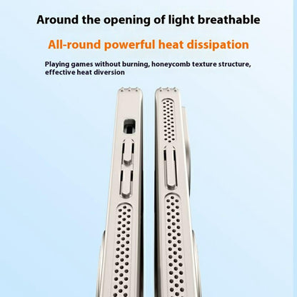 For iPhone 14 Pro Case Compatible with MagSafe Kickstand TPU+PC Heat Dissipation Phone Cover