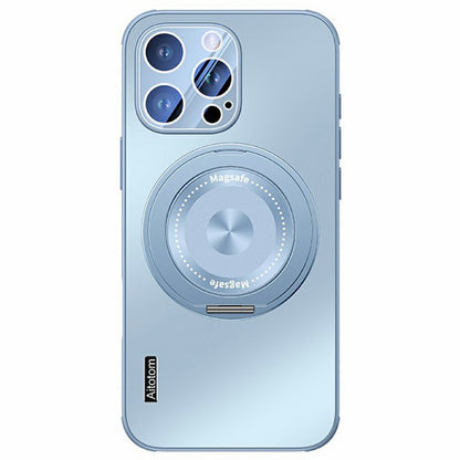 For iPhone 14 Pro Case Compatible with MagSafe Kickstand TPU+PC Heat Dissipation Phone Cover