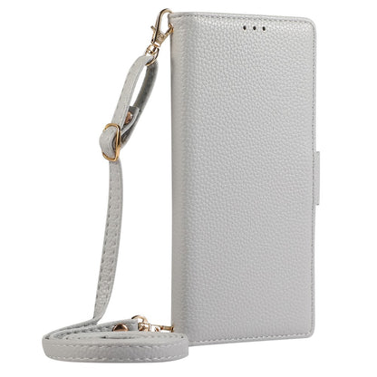 For iPhone 14 Pro Leather Case with Card Holder, Straps, Shockproof Wallet Phone Cover