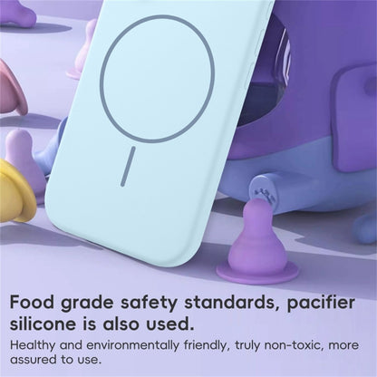 For iPhone 14 Pro Case Compatible with MagSafe Liquid Silicone Anti-Drop Phone Cover