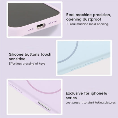 For iPhone 14 Pro Case Compatible with MagSafe Liquid Silicone Anti-Drop Phone Cover