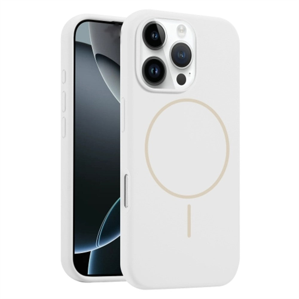 For iPhone 14 Pro Case Compatible with MagSafe Liquid Silicone Anti-Drop Phone Cover