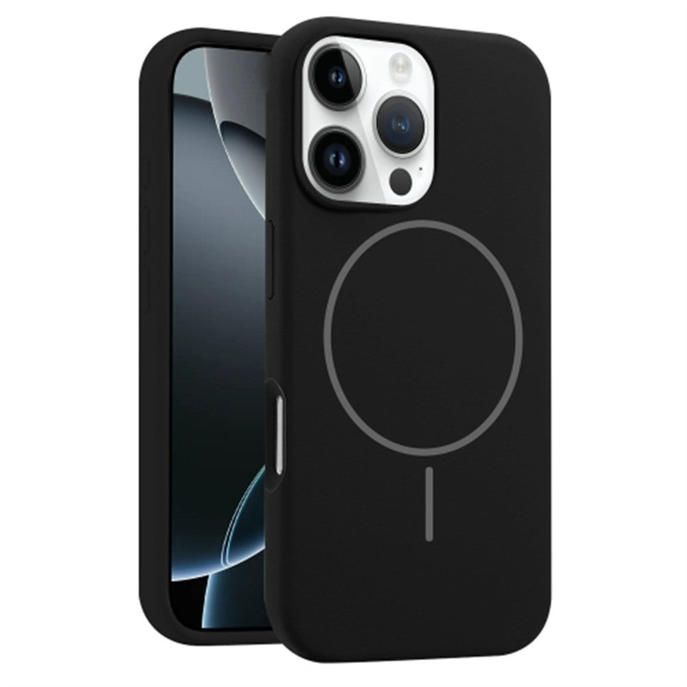 For iPhone 14 Pro Case Compatible with MagSafe Liquid Silicone Anti-Drop Phone Cover