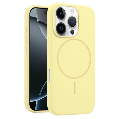 For iPhone 14 Pro Case Compatible with MagSafe Liquid Silicone Anti-Drop Phone Cover