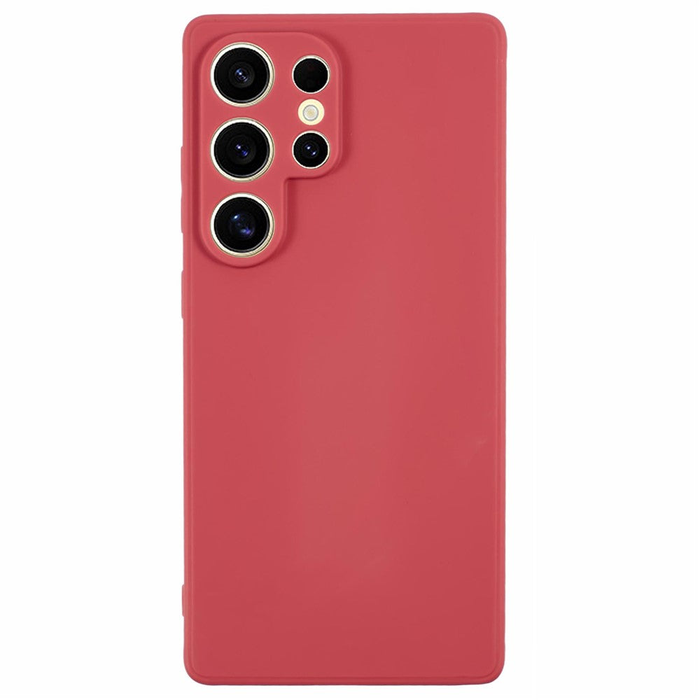 For Samsung Galaxy S25 Ultra Case Precise Cut-Outs Straight Edge TPU Shockproof Phone Cover