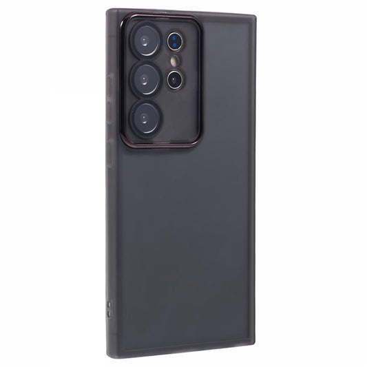 For Samsung Galaxy S25 Ultra Case Electroplated Camera Frame TPU Phone Cover