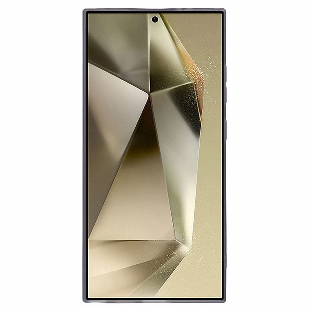 For Samsung Galaxy S25 Ultra Case Electroplated Camera Frame TPU Phone Cover