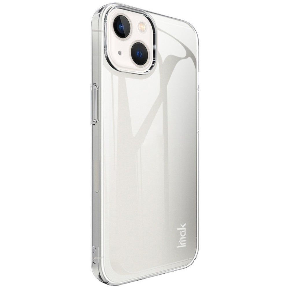 IMAK Air II Pro Crystal Clear Phone Case for iPhone 14 Plus Anti-Fall Shockproof Cover Hard PC Protective Case