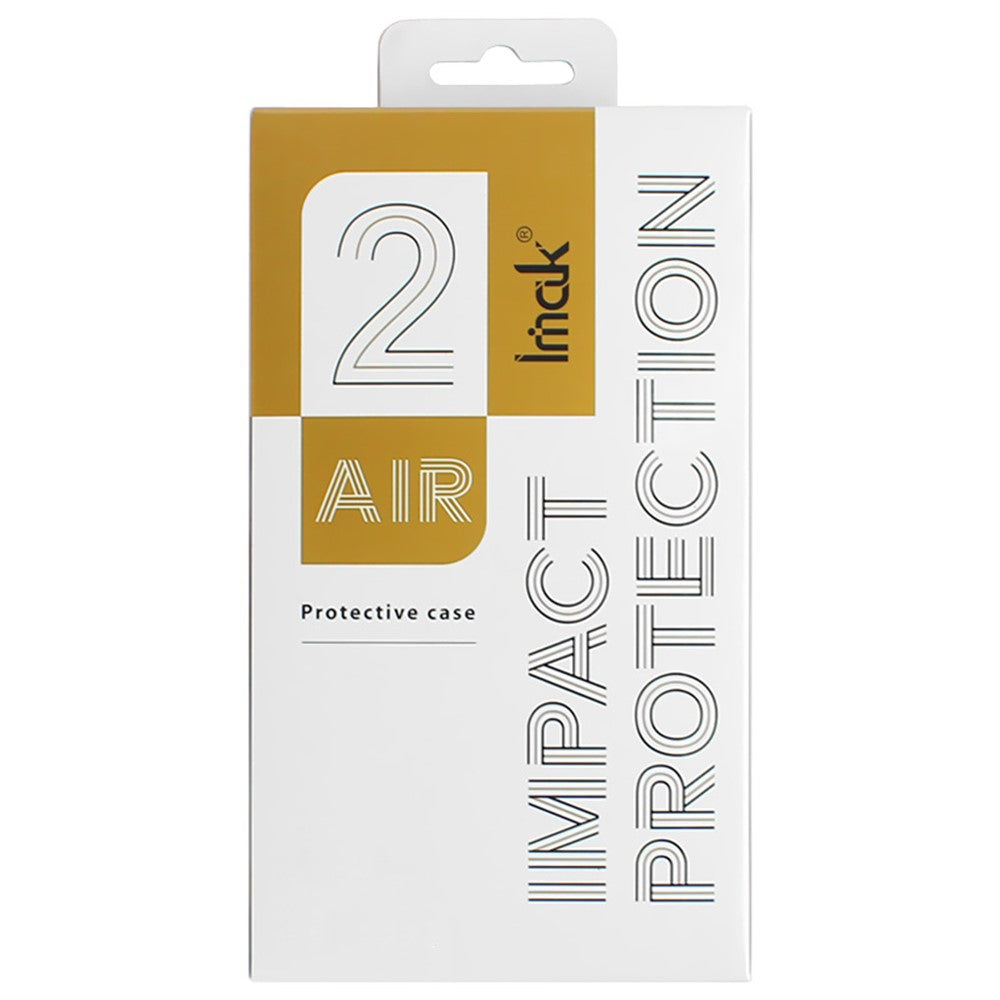 IMAK Air II Pro Crystal Clear Phone Case for iPhone 14 Plus Anti-Fall Shockproof Cover Hard PC Protective Case