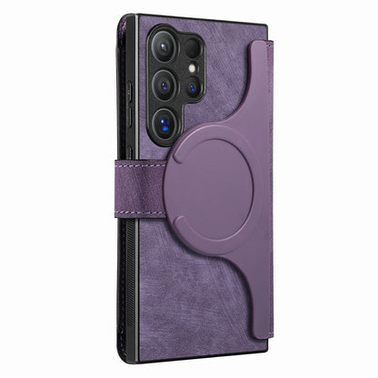 CASENEO For Samsung Galaxy S25 Ultra Magnetic Case  Detachable Leather Phone Wallet Cover