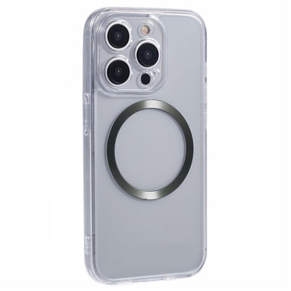 For iPhone 14 Pro Case Compatible with MagSafe CD Vein TPU+Acrylic Phone Cover