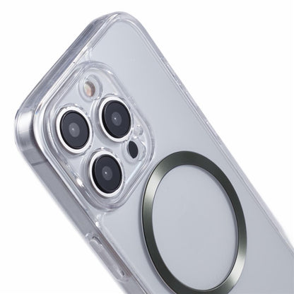 For iPhone 14 Pro Case Compatible with MagSafe CD Vein TPU+Acrylic Phone Cover