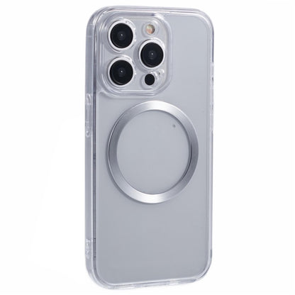 For iPhone 14 Pro Case Compatible with MagSafe CD Vein TPU+Acrylic Phone Cover