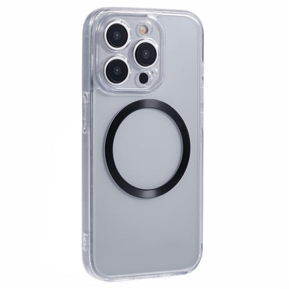 For iPhone 14 Pro Case Compatible with MagSafe CD Vein TPU+Acrylic Phone Cover