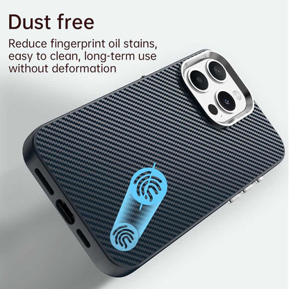 For iPhone 14 Pro Case Cell Phone Hybrid Back Cover Carbon Fiber Texture