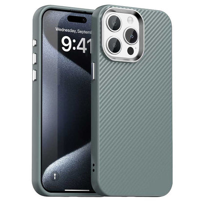 For iPhone 14 Pro Case Cell Phone Hybrid Back Cover Carbon Fiber Texture