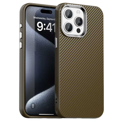 For iPhone 14 Pro Case Cell Phone Hybrid Back Cover Carbon Fiber Texture