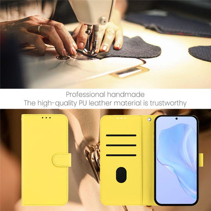 For iPhone 15 Case Solid Color Wallet Leather Phone Cover with Strap