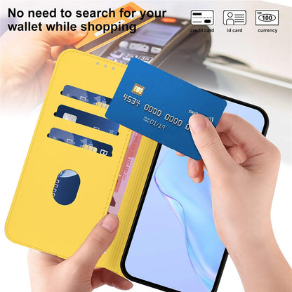 For iPhone 16 Pro Max Case Solid Color Wallet Leather Phone Cover with Strap