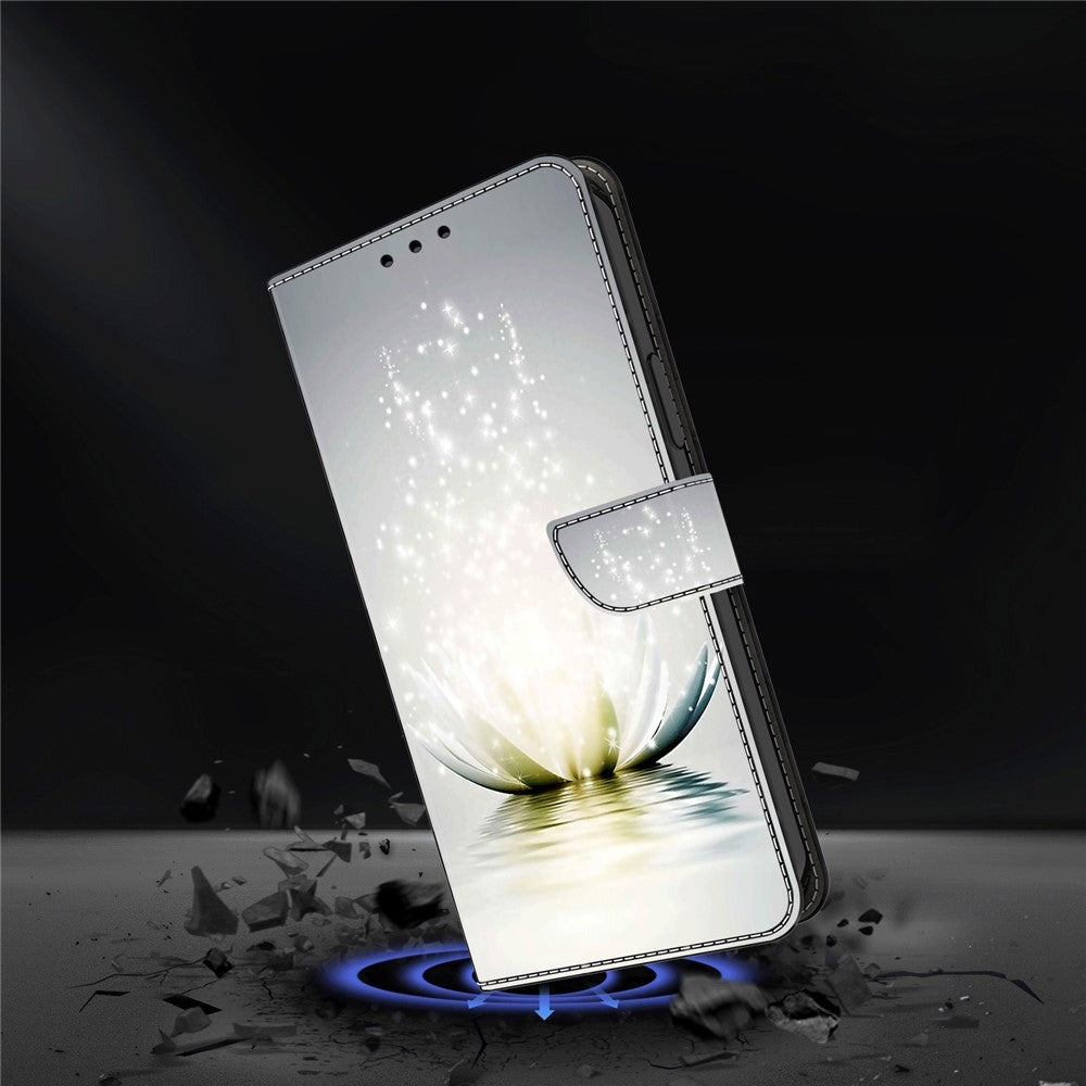 For Samsung Galaxy S25 Ultra Case 3D Pattern PU Leather Wallet Phone Cover with Stand
