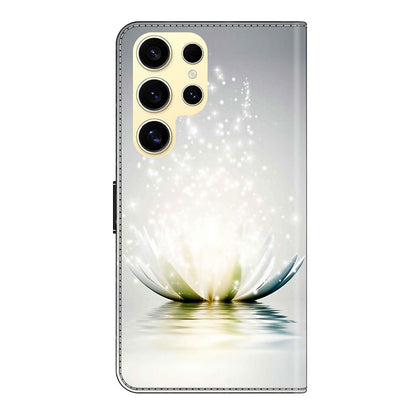For Samsung Galaxy S25 Ultra Case 3D Pattern PU Leather Wallet Phone Cover with Stand
