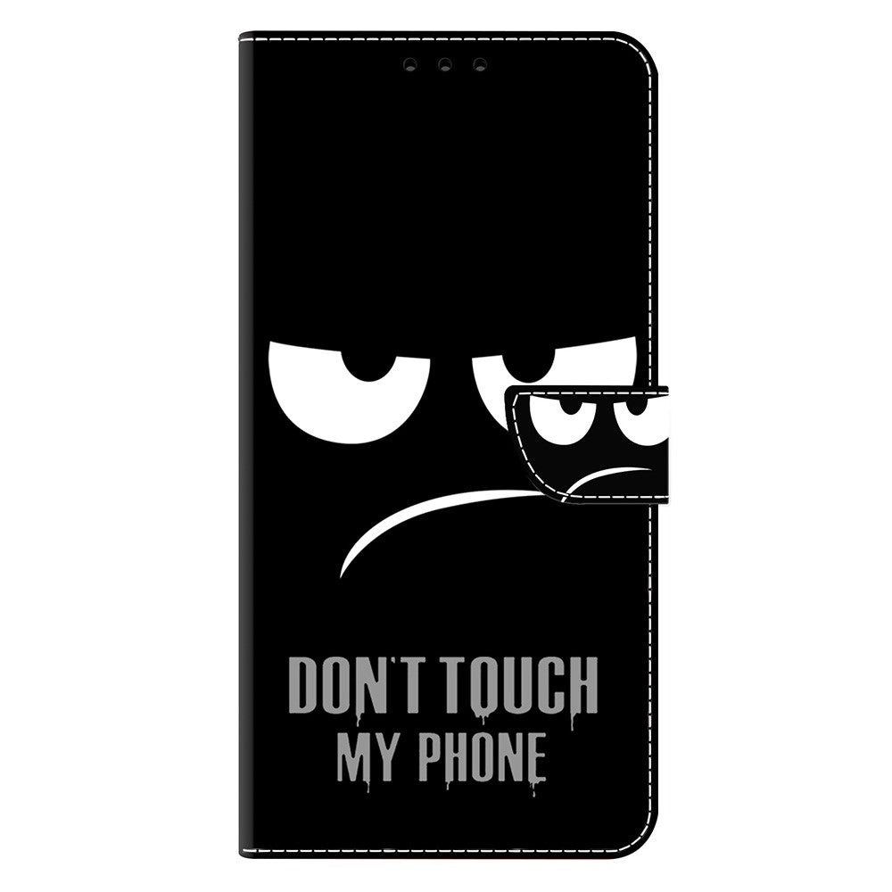 For Samsung Galaxy S25 Ultra Case Magnetic Clasp 3D Pattern Leather Wallet Phone Cover