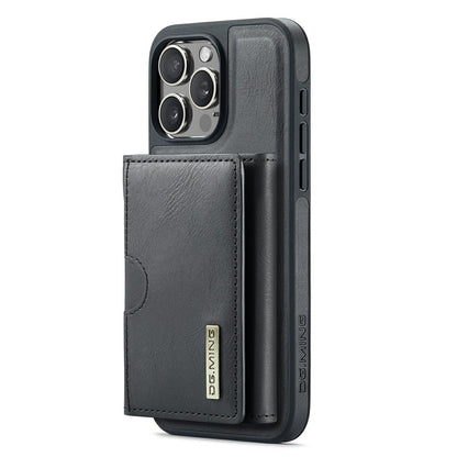 DG.MING M6 Series For iPhone 14 Pro Case Magnetic Wallet PU+PC+TPU Phone Cover