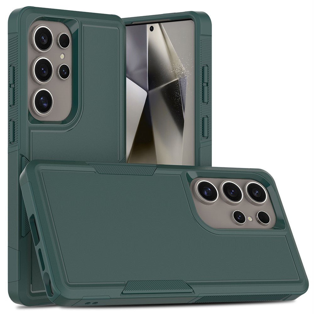For Samsung Galaxy S25 Ultra Case 2-in-1 PC+TPU Shockproof Phone Cover