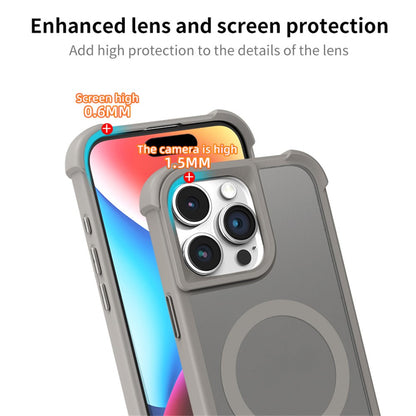For iPhone 14 Pro Case Compatble with MagSafe Skin-Touch TPU+PC Phone Cover