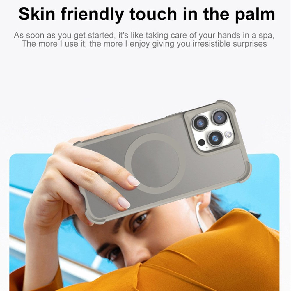 For iPhone 14 Pro Case Compatble with MagSafe Skin-Touch TPU+PC Phone Cover