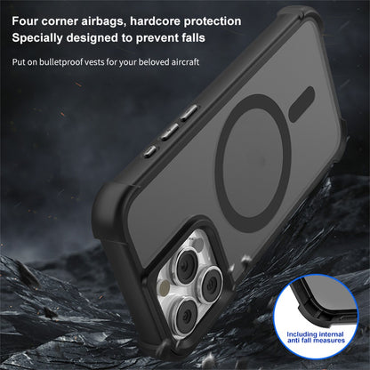 For iPhone 14 Pro Case Compatble with MagSafe Skin-Touch TPU+PC Phone Cover