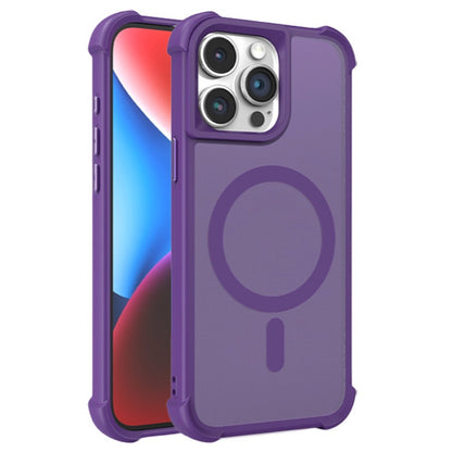 For iPhone 14 Pro Case Compatble with MagSafe Skin-Touch TPU+PC Phone Cover
