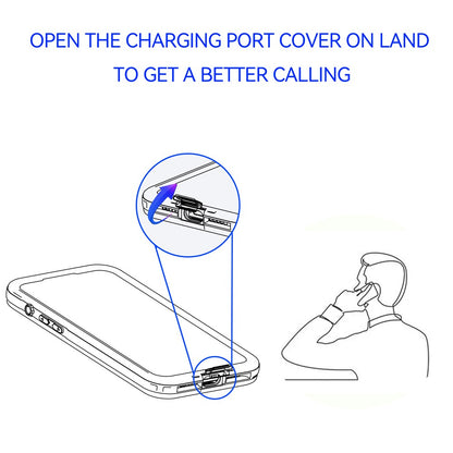 SHELLBOX M Series For iPhone 16 IP68 Waterproof Case Metal Diving Phone Cover Compatible with MagSafe