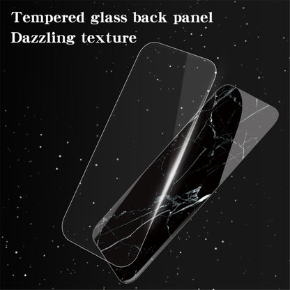 For Samsung Galaxy S25 Ultra Case Marble Pattern Tempered Glass + PC + TPU Protective Phone Cover