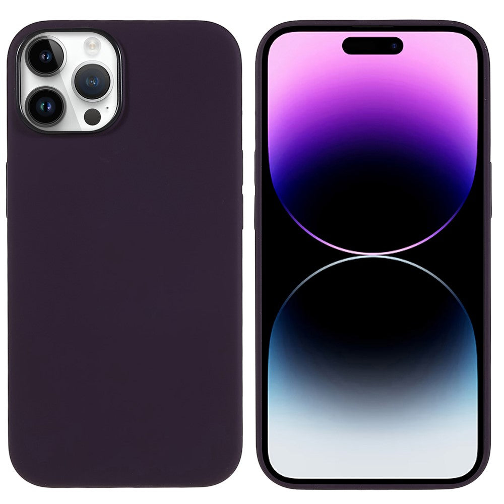 Anti-Fall Phone Case for iPhone 14 Pro Max Magnetic Silicone Case Anti-Scratch Protective Phone Cover