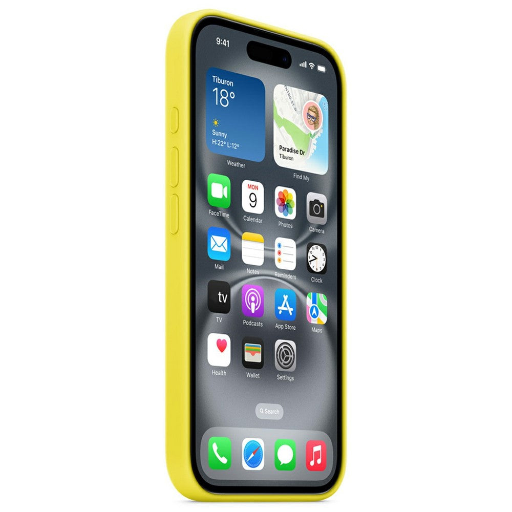 For iPhone 16 Pro Max Compatible with MagSafe Liquid Silicone Phone Back Cover (No Logo)