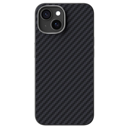 ABEEL For iPhone 14 Case Compatible with MagSafe Carbon Fiber Texture Back Cover