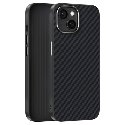 ABEEL For iPhone 14 Case Compatible with MagSafe Carbon Fiber Texture Back Cover