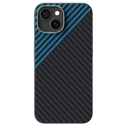 ABEEL For iPhone 14 Case Compatible with MagSafe Carbon Fiber Texture Back Cover