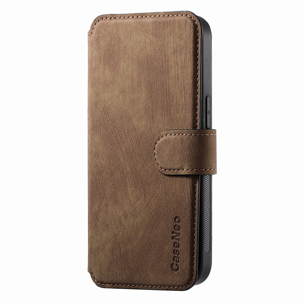 CASENEO MW-03 For iPhone 14 Pro Case with Detachable Wallet Leather+TPU Phone Cover