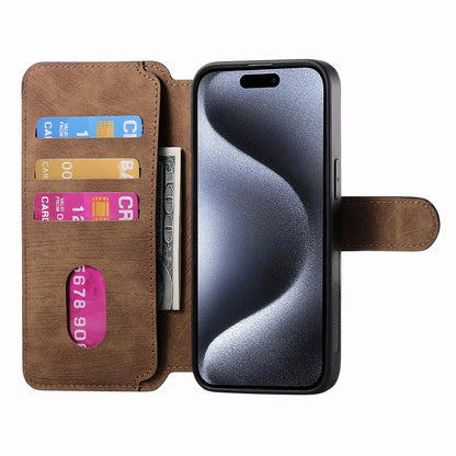 CASENEO MW-03 For iPhone 14 Pro Case with Detachable Wallet Leather+TPU Phone Cover