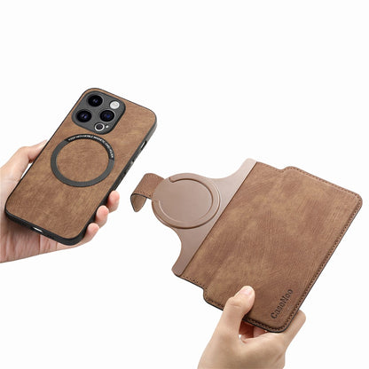CASENEO MW-03 For iPhone 14 Pro Case with Detachable Wallet Leather+TPU Phone Cover