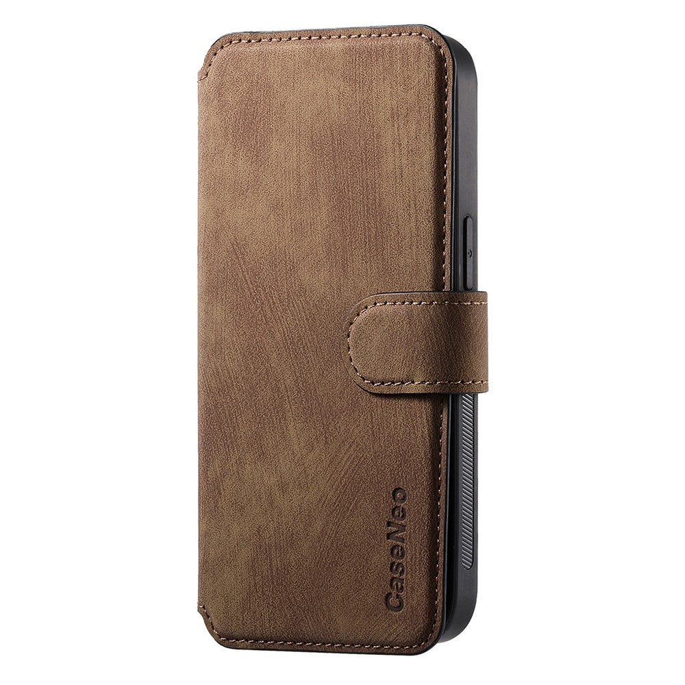 CASENEO MW-03 For iPhone 14 Plus Case with Detachable Wallet Leather+TPU Phone Cover