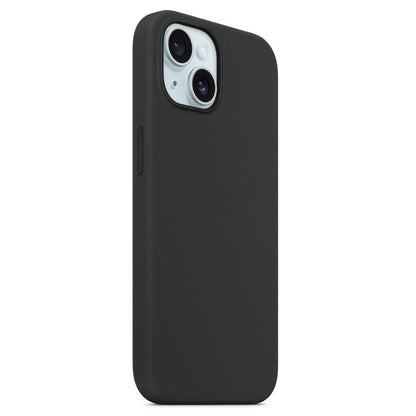 For iPhone 15 Plus Compatible with MagSafe Liquid Silicone Phone Back Cover (No Logo)