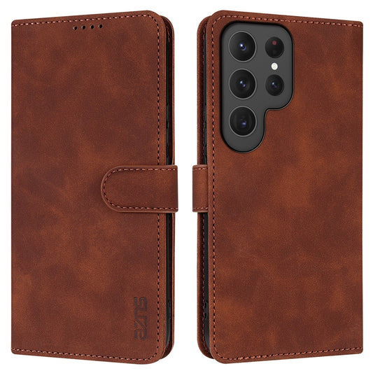 AZNS For Samsung Galaxy S25 Ultra Case PU Leather Wallet Phone Cover