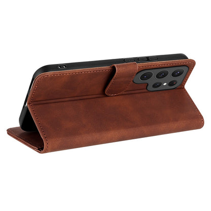 AZNS For Samsung Galaxy S25 Ultra Case PU Leather Wallet Phone Cover