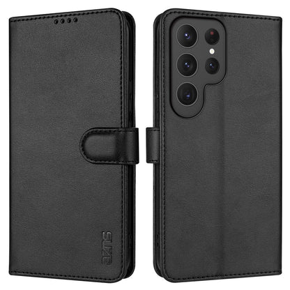 AZNS For Samsung Galaxy S25 Ultra Case PU Leather Wallet Phone Cover