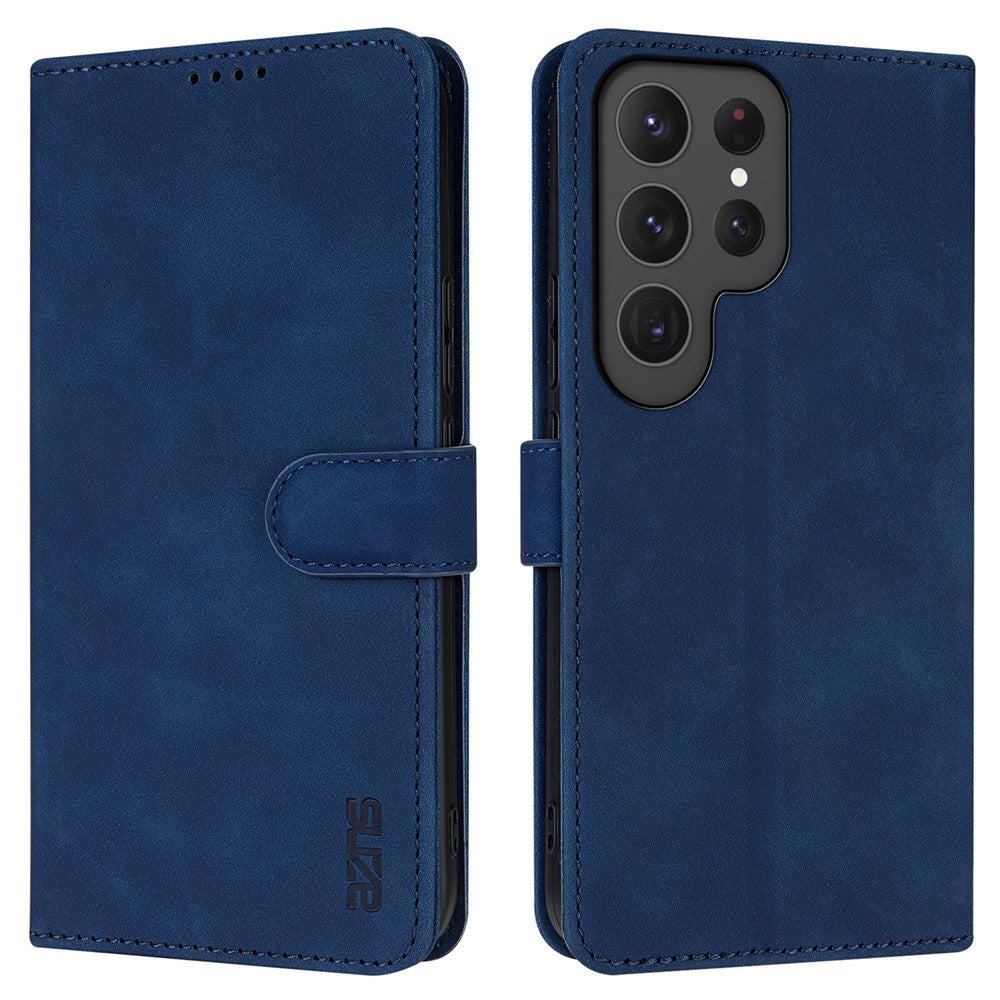 AZNS For Samsung Galaxy S25 Ultra Case PU Leather Wallet Phone Cover